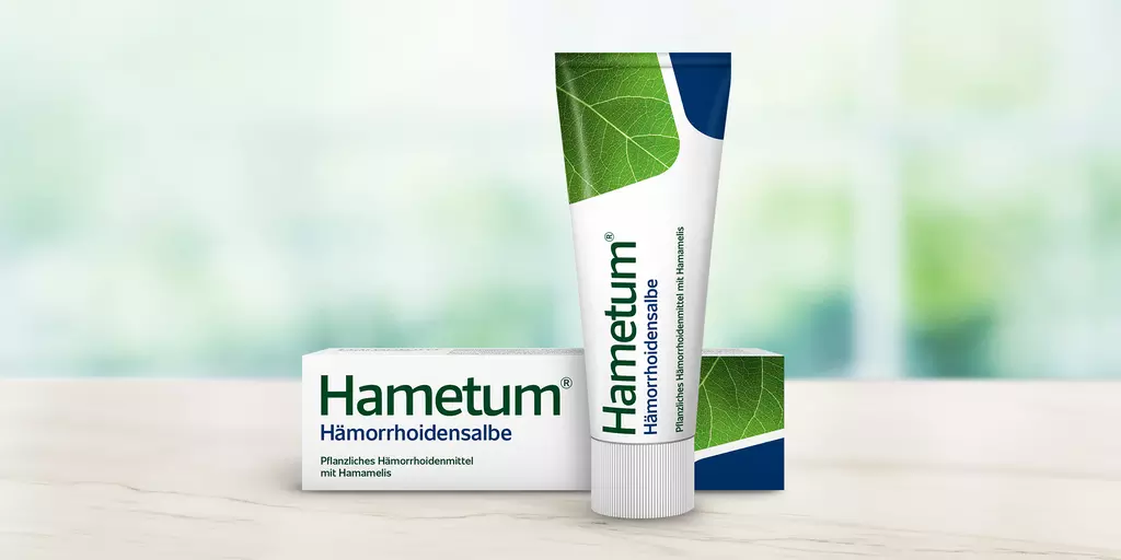 Packungsabbildung Hametum Hämorrhoidensalbe