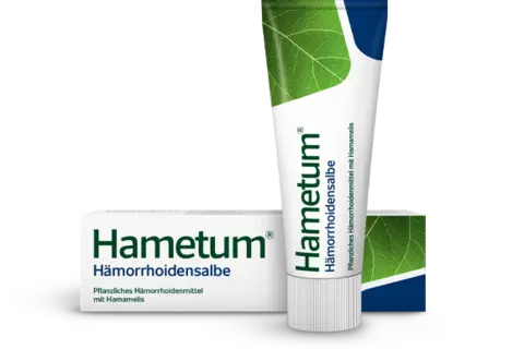 Packungsabbildung Hametum Hämorrhoidensalbe