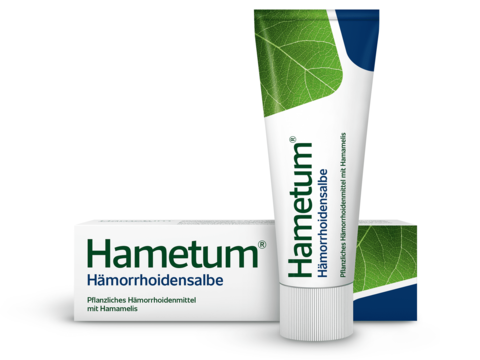 Packungsabbildung Hametum Hämorrhoidensalbe