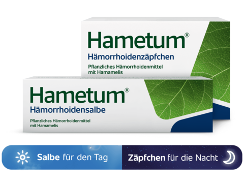 Hametum Hämorrhoiden-Set: Hämorrhoidensalbe und -zäpfchen